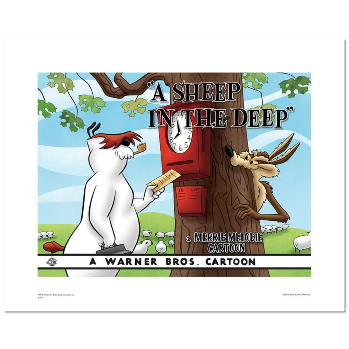 Looney Tunes, "A Sheep In the Deep" Numbered Limited Edition with Certificate of Authenticity.