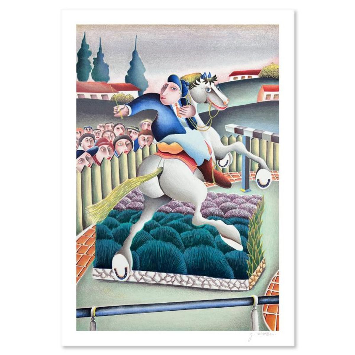 Yuval Mahler, Limited Edition Serigraph, Hand Signed and Numbered with Letter of Authenticity.