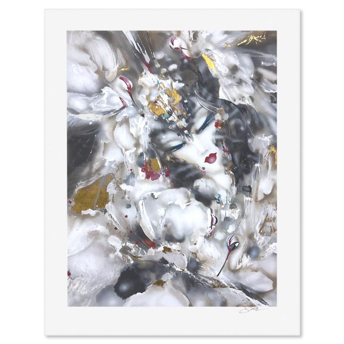 Suzanne Marie, "Interlude" Limited Edition Printer's Proof Serigraph, Numbered and Hand Signed with Letter of Authenticity