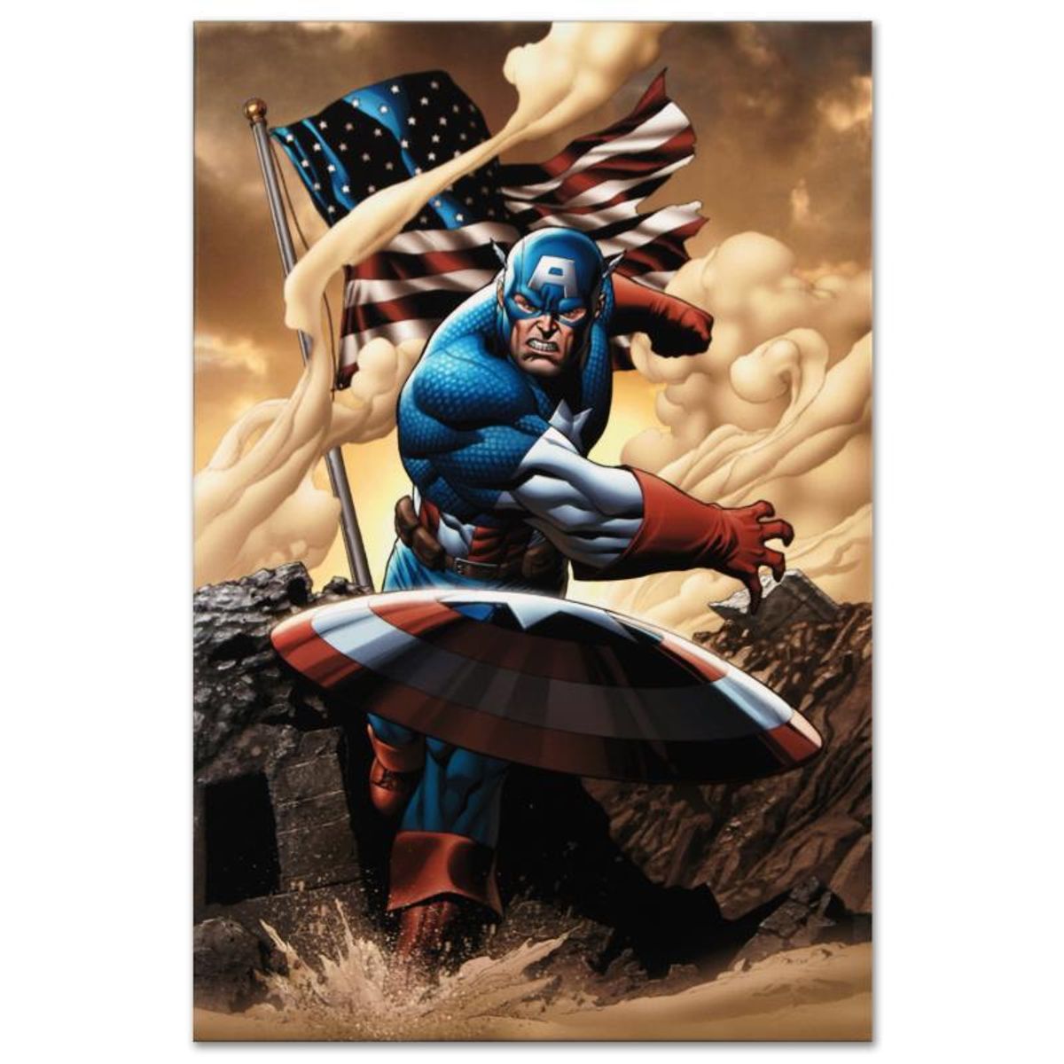 Marvel Comics "Marvel Adventures: Super Heroes #3" Numbered Limited Edition Giclee on Canvas by Clayton Henry with COA.
