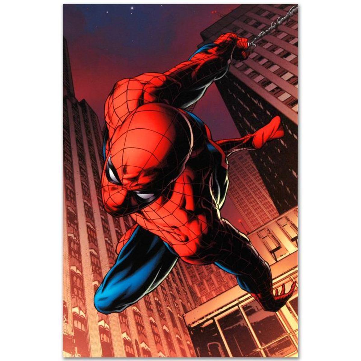 Marvel Comics, "Amazing Spider-Man #641" Numbered Limited Edition Giclee on Canvas by Joe Quesada with COA.