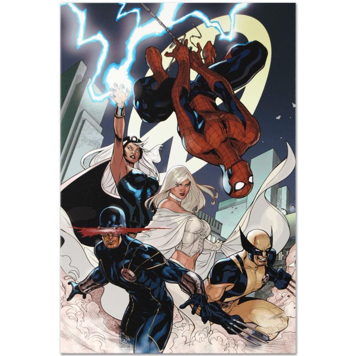 Marvel Comics, "X-Men #7" Numbered Limited Edition Giclee on Canvas by Chris Bachalo with COA.