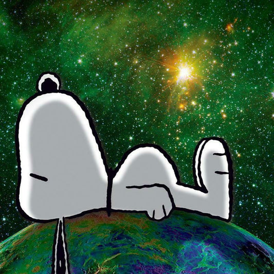 Peanuts, "On Top of the World" Hand Numbered Limited Edition Fine Art Print with Certificate of Authenticity.