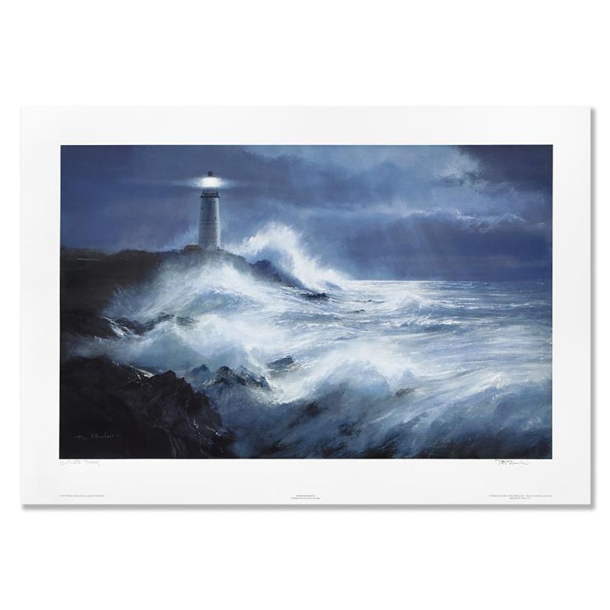 Peter Ellenshaw (1913-2007), "Homeward Bound" Limited Edition Lithograph, Numbered and Hand Signed with Letter of Authenticity.