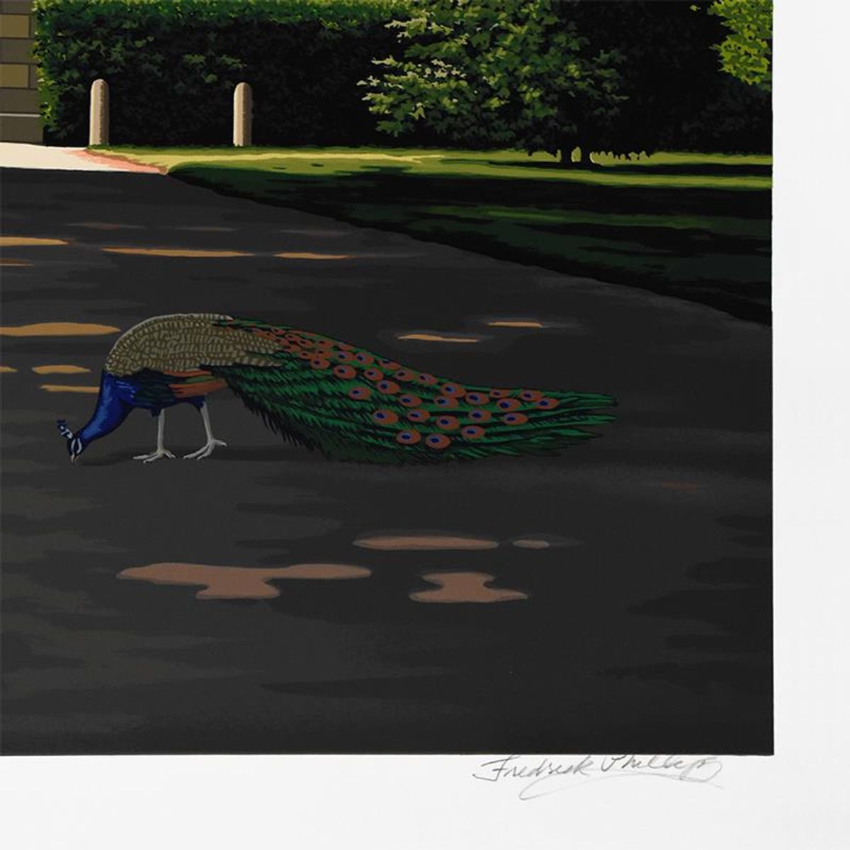 Frederick Phillips, Limited Edition Serigraph, Numbered and Hand Signed with Letter of Authenticity. (Disclaimer)