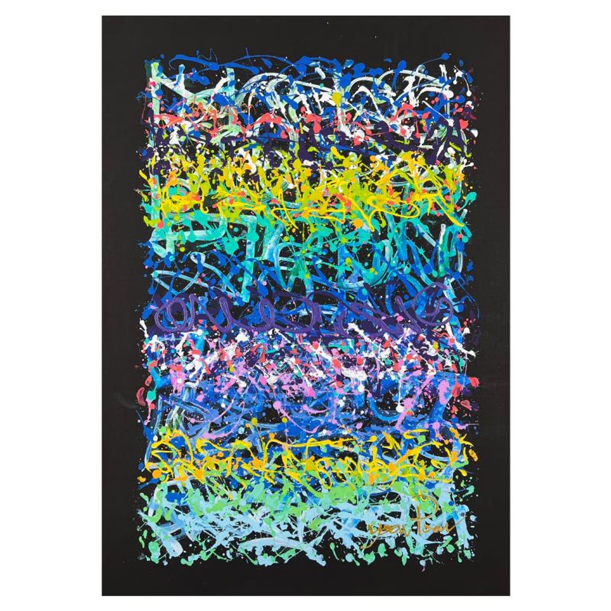 Yoav Pour, Hand Signed Limited Edition Canvas with Letter of Authenticity.