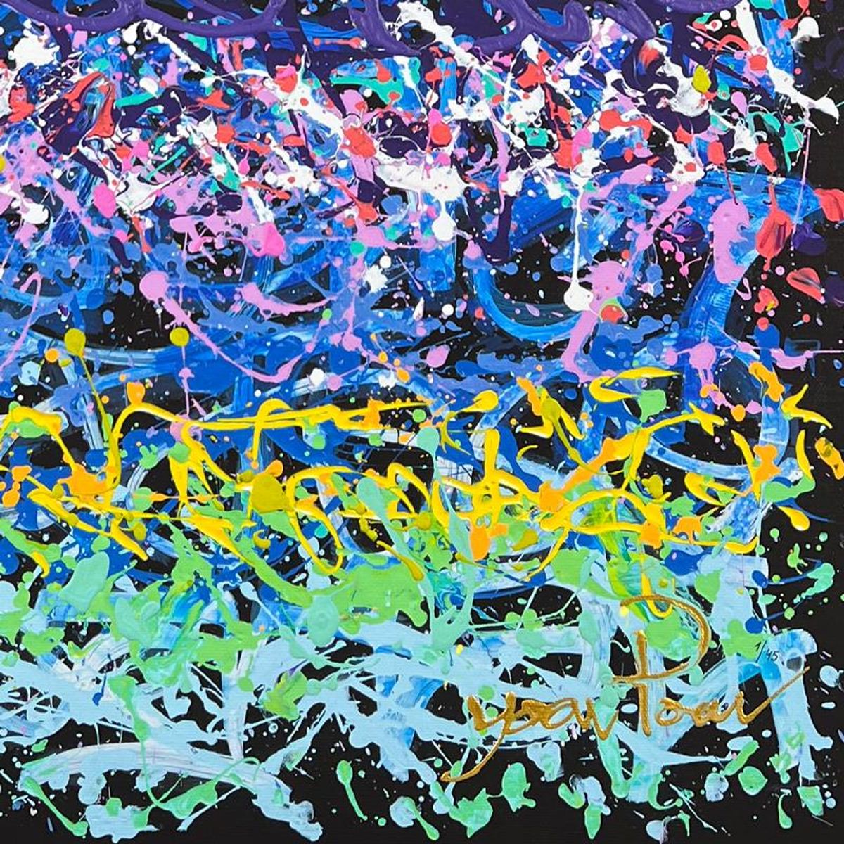 Yoav Pour, Hand Signed Limited Edition Canvas with Letter of Authenticity.