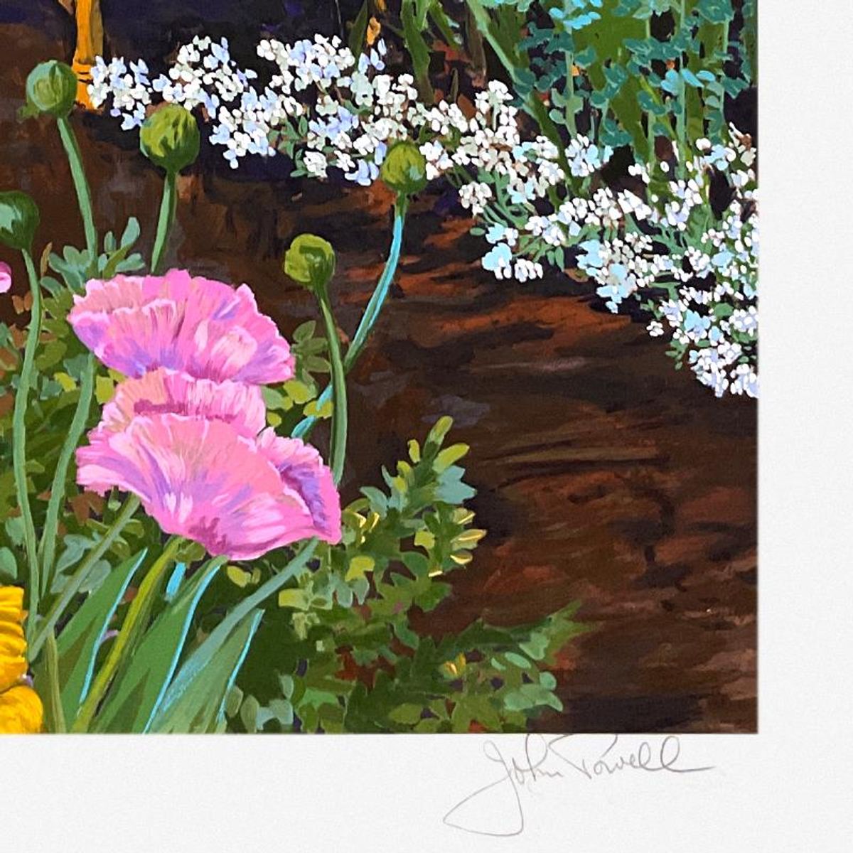John Powell, "Tranquility" Limited Edition Printer's Proof Serigraph, Numbered and Hand Signed with Letter of Authenticity.
