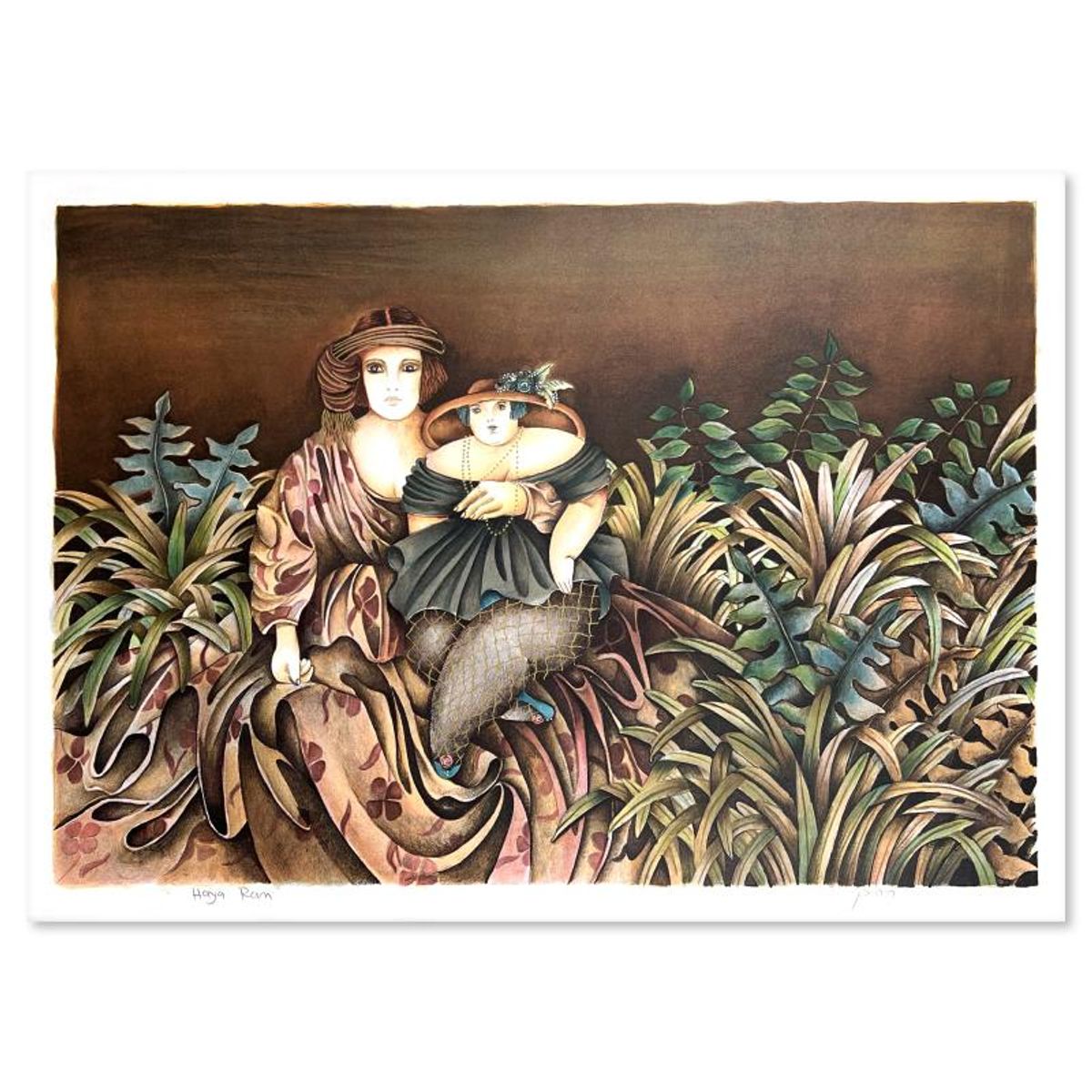Haya Ran, Hand Signed, Numbered Limited Edition with Letter of Authenticity.