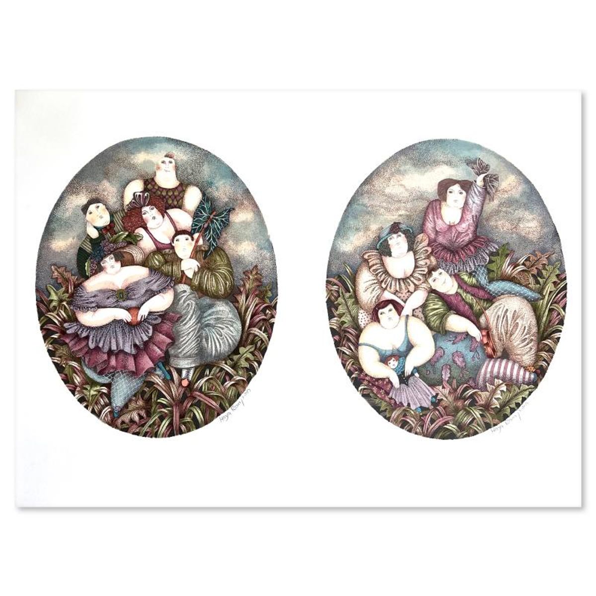 Haya Ran, Hand Signed, Numbered Limited Edition with Letter of Authenticity.