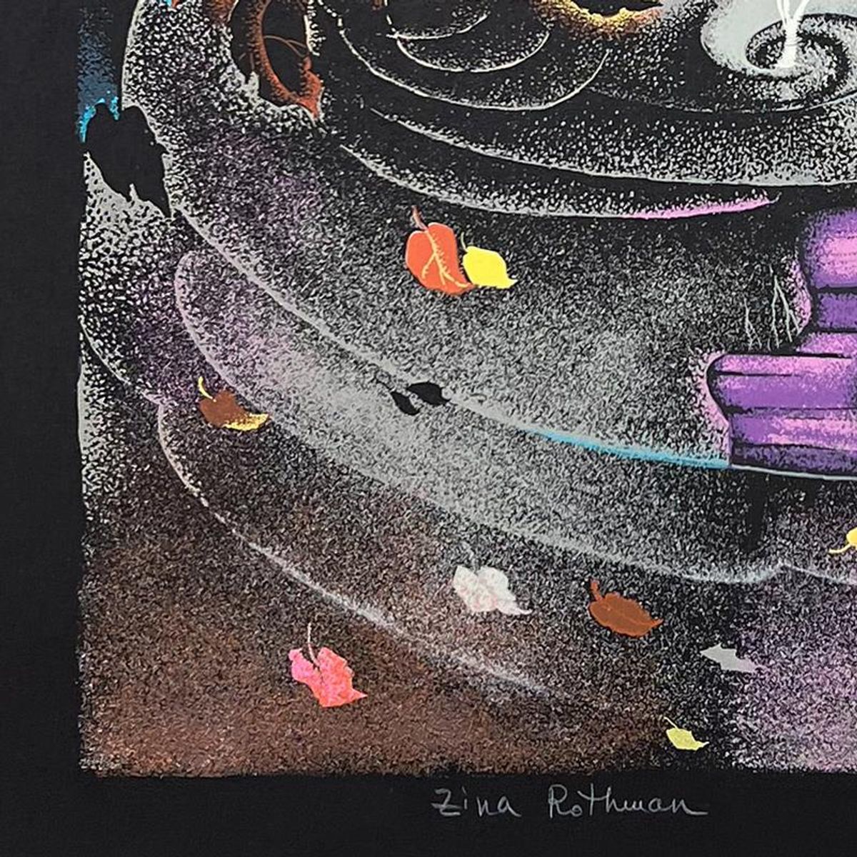 Zina Roitman, Limited Edition Serigraph, Hand Signed and Numbered, Letter of Authenticity.