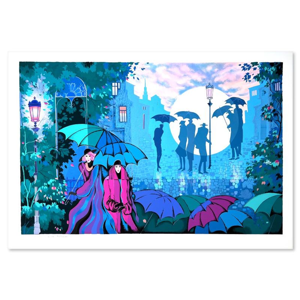 Zina Roitman, Limited Edition Serigraph, Hand Signed and Numbered, Letter of Authenticity.
