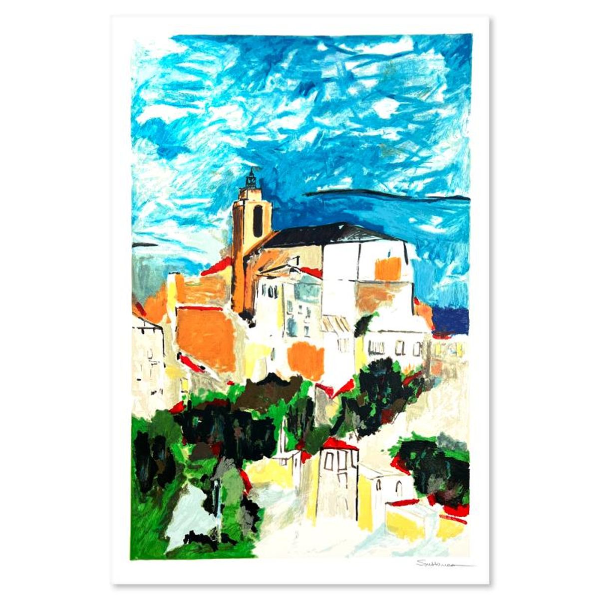 Jacques Soussana, Hand Signed, Numbered Limited Edition with Letter of Authenticity.