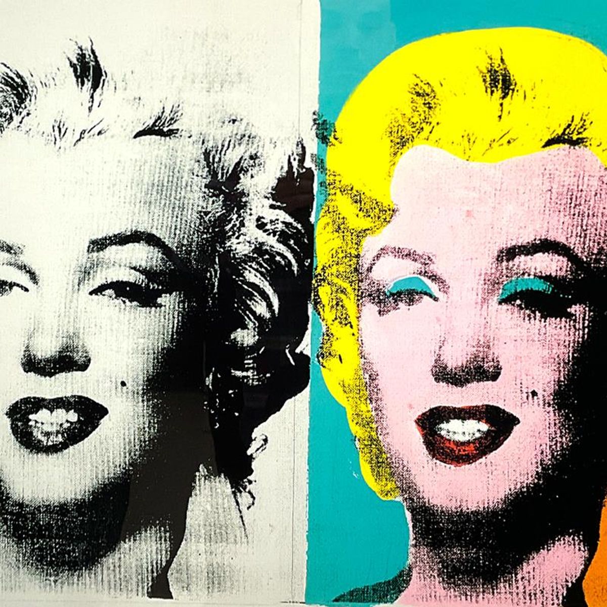 Andy Warhol (1928-1987), "Double Marilyn" Framed Poster on Paper (1962) with Letter of Authenticity