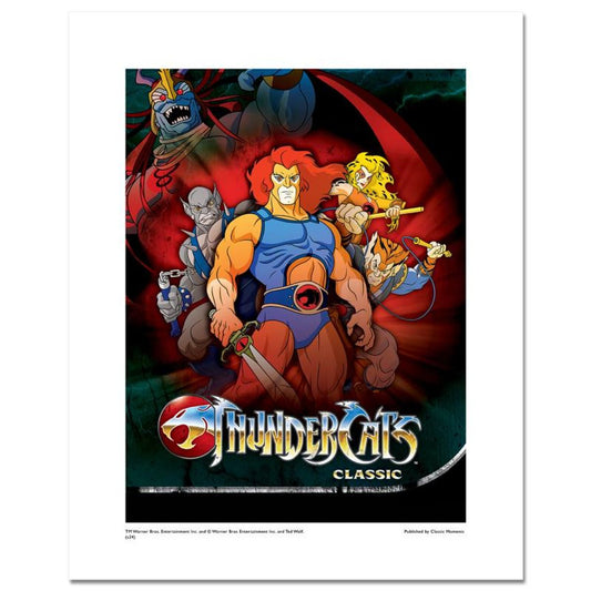 "ThunderCats" Numbered Limited Edition with Certificate of Authenticity.