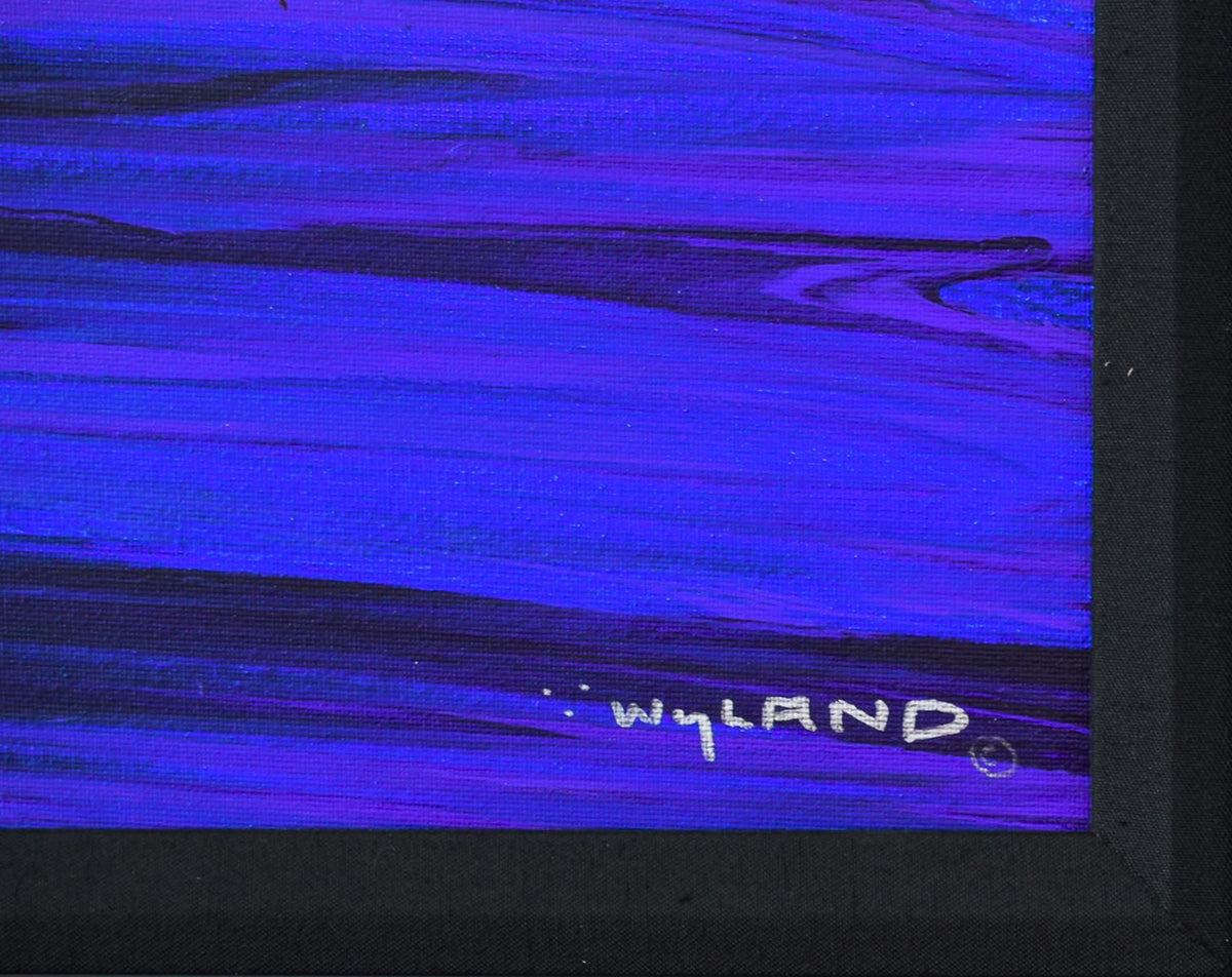 Wyland- Original Painting on Canvas "Fluke"