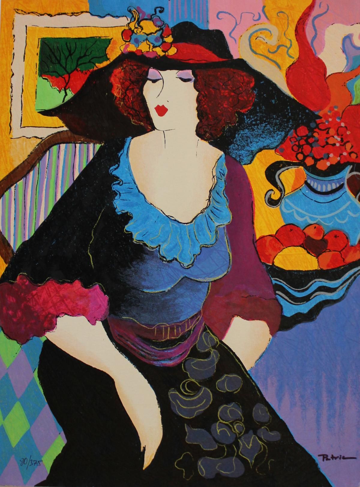Patricia Govezensky- Original Serigraph on Paper "Amanda"