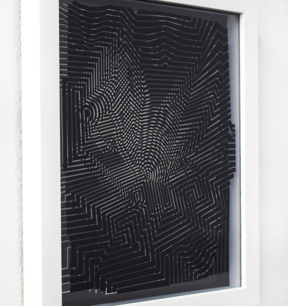 Victor Vasarely- 3D Wall Sculpture/object "Cinetiques"