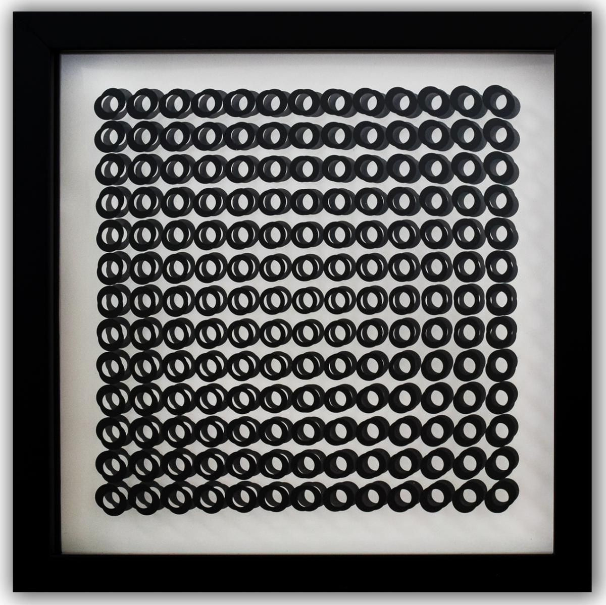 Victor Vasarely- 3D Wall Sculpture/object "Cinetiques"