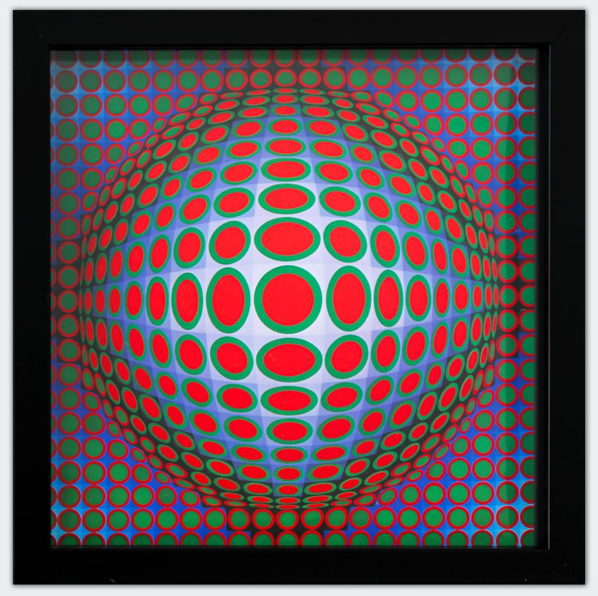 Victor Vasarely- Heliogravure Print "Untitled"