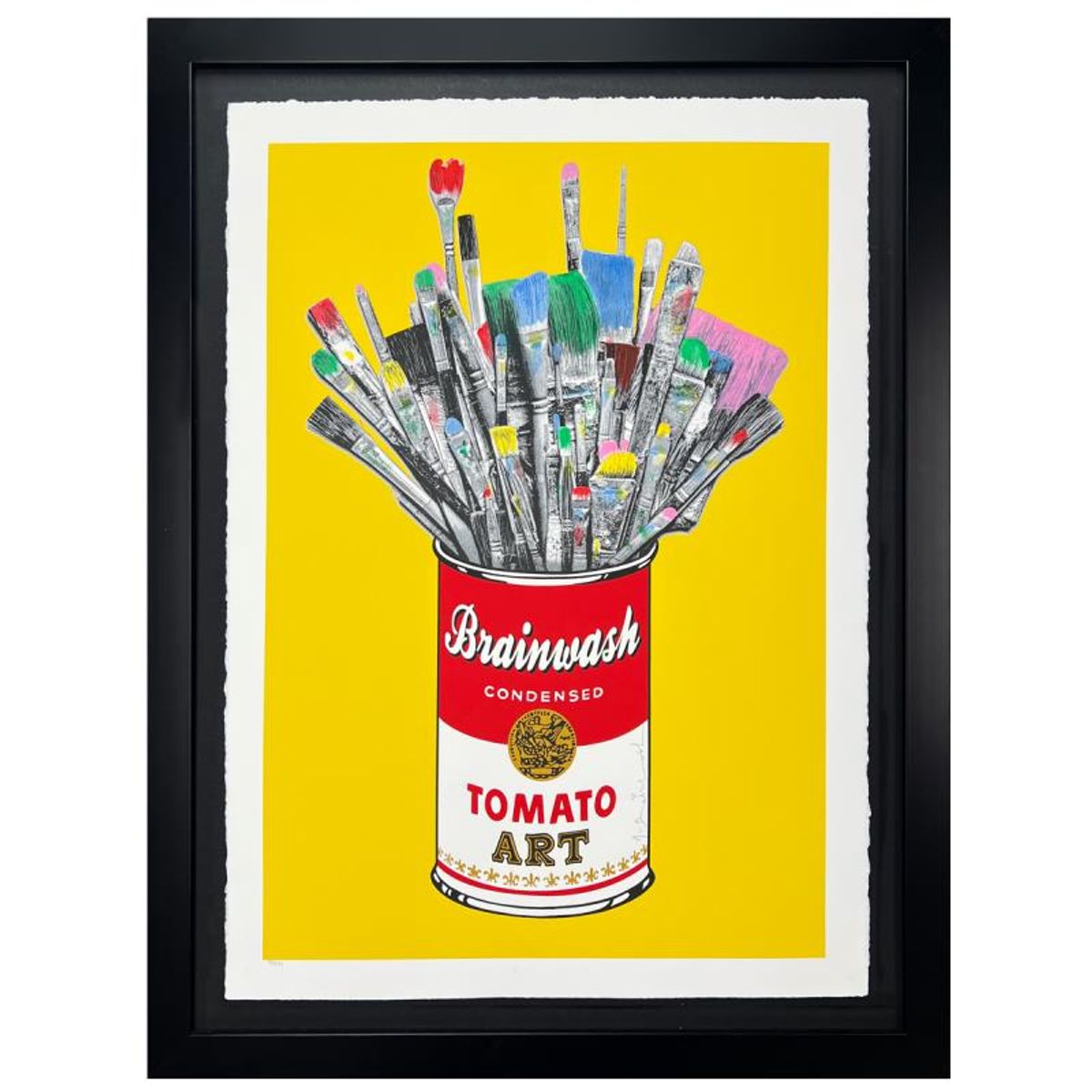 Mr. Brainwash- Unique and Hand-Finished Silk Screen (Set of 6) "Tomato Pop Set"