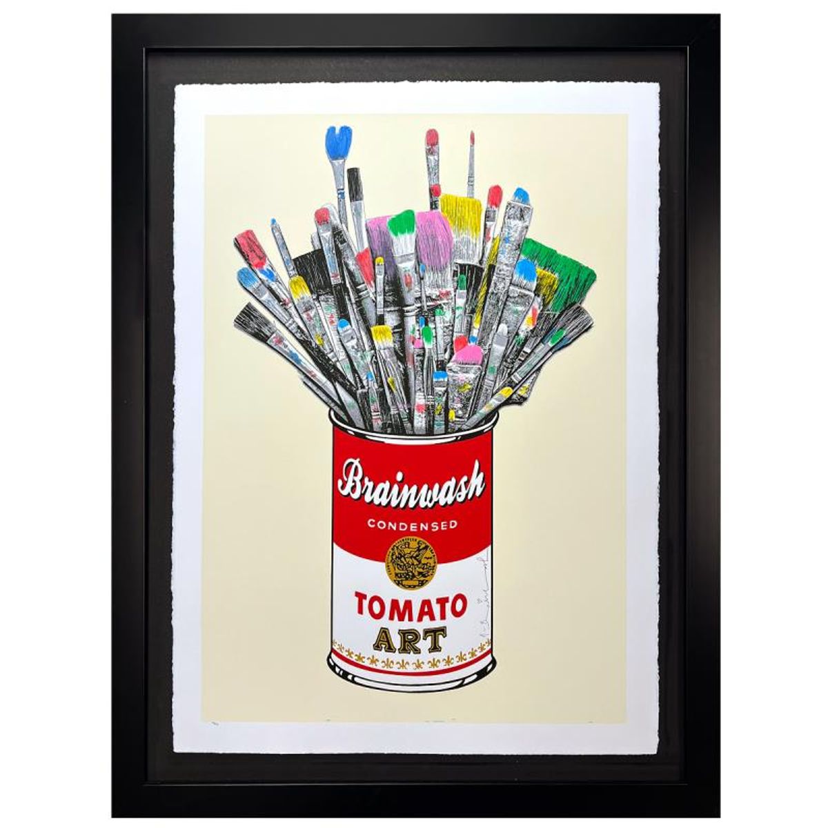 Mr. Brainwash- Unique and Hand-Finished Silk Screen (Set of 6) "Tomato Pop Set"