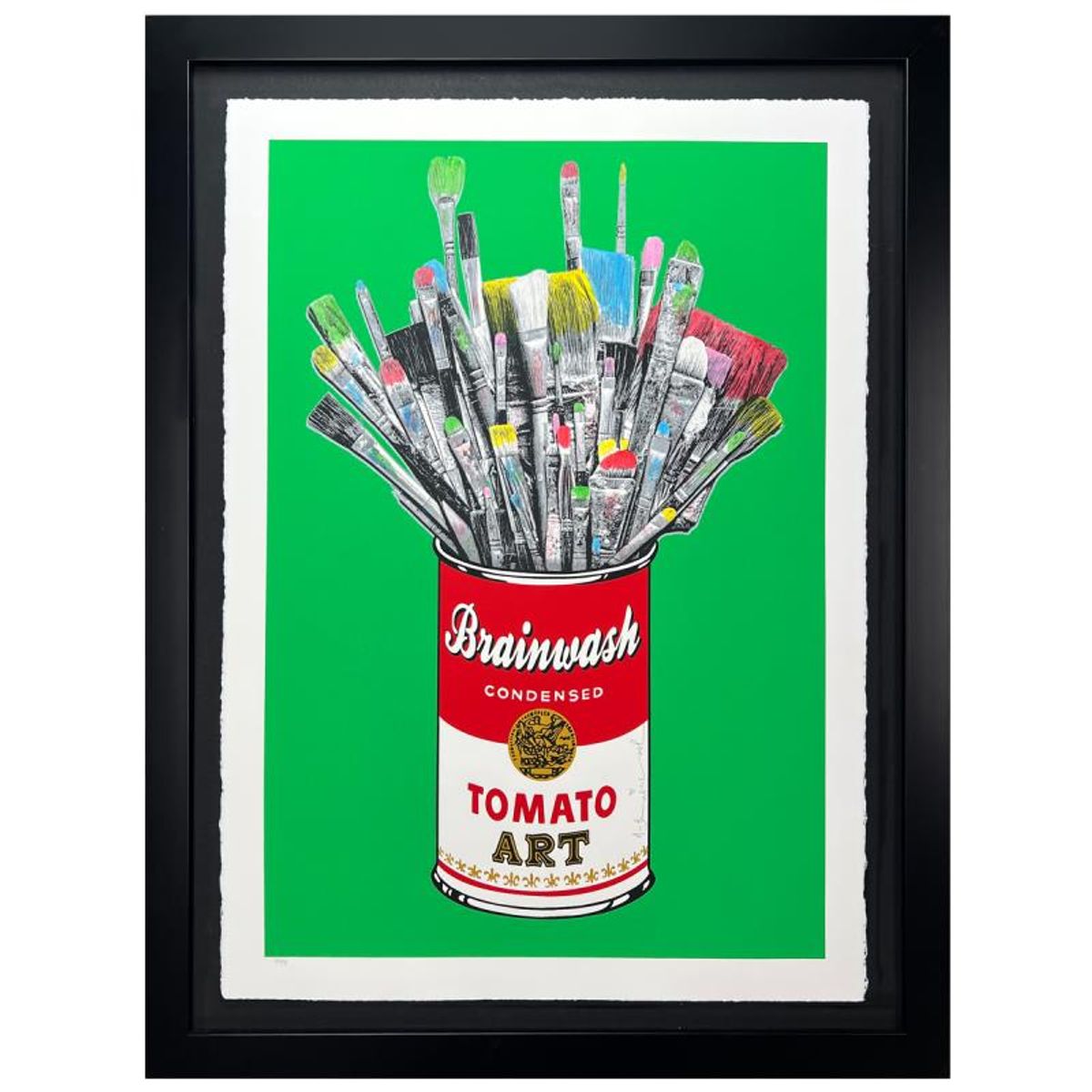Mr. Brainwash- Unique and Hand-Finished Silk Screen (Set of 6) "Tomato Pop Set"