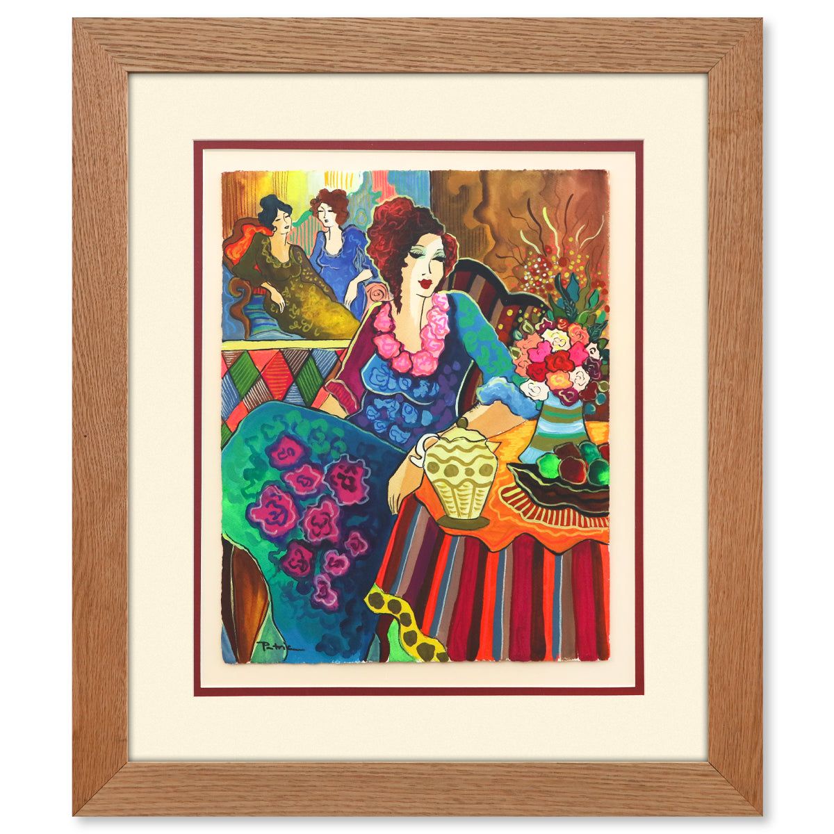 Patricia Govezensky- Original Watercolor "Ella"