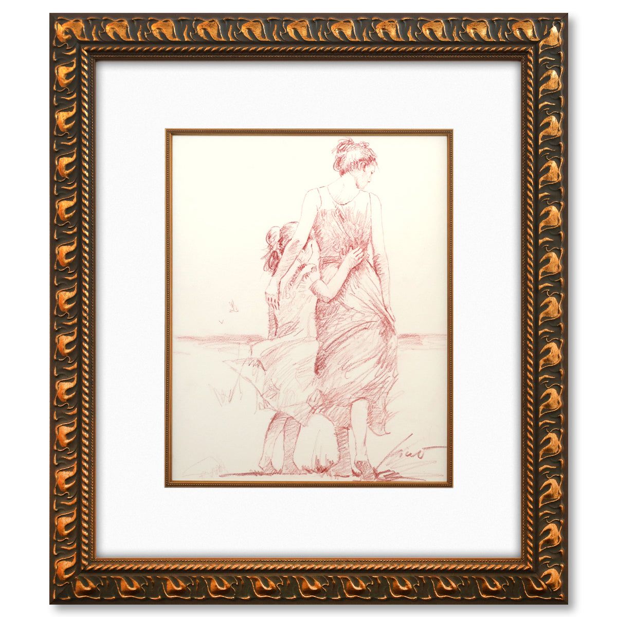 Pino (1939-2010)- Original Drawing on Paper "Untitled"