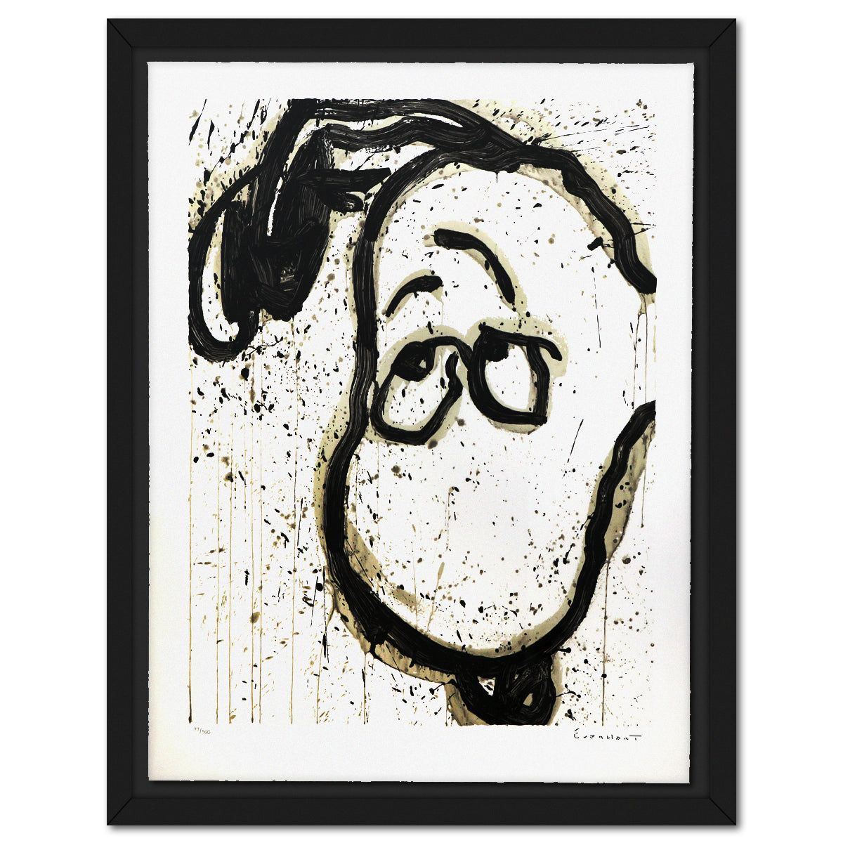 Tom Everhart- Hand Pulled Original Lithograph "I Can't Believe my Ears, Darling"