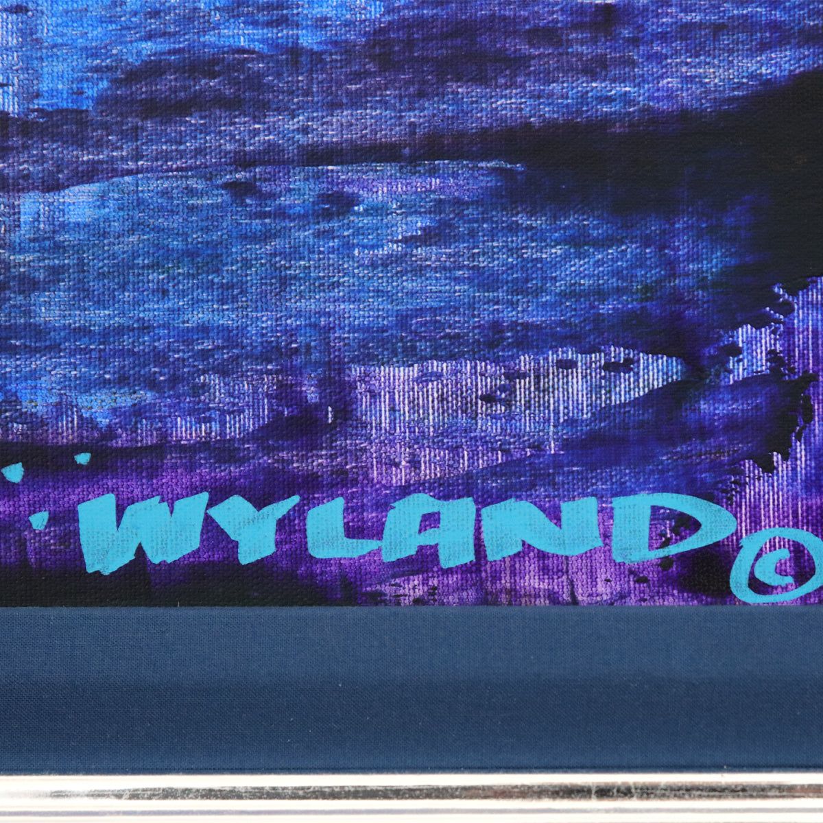 Wyland- Original Painting on Canvas "Abstract"