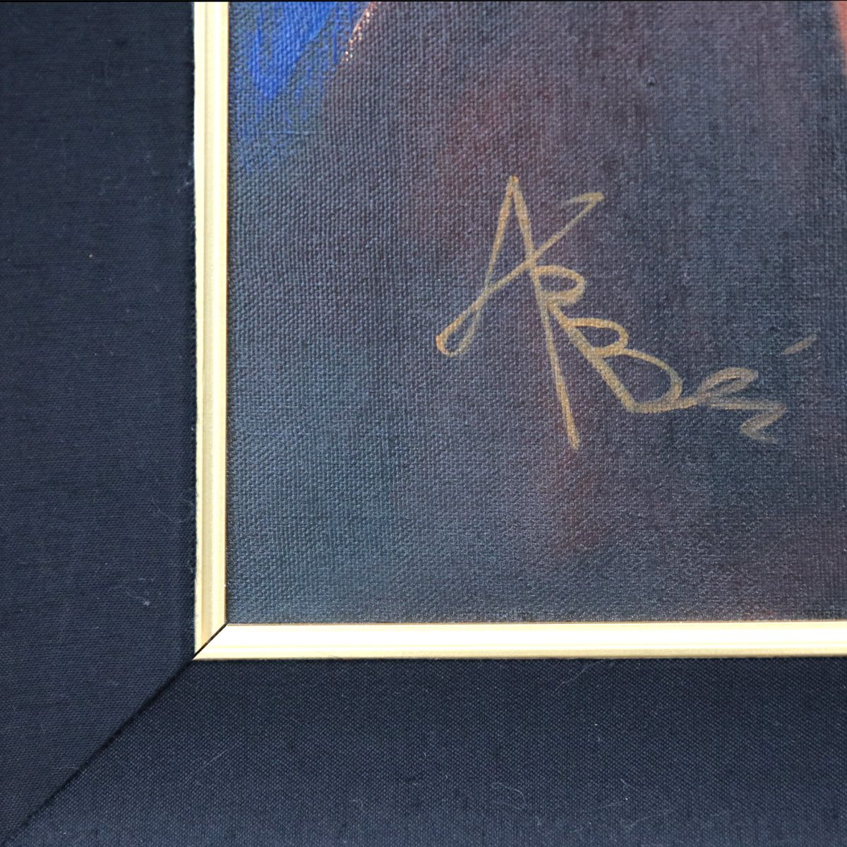 Arbe- Original Painting "Revisting the Kiss"