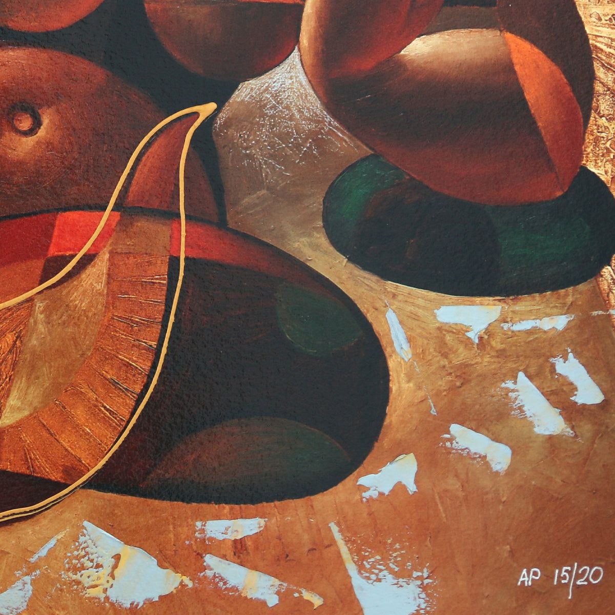 Oleg Zhivetin- Silkscreen "The Gift"