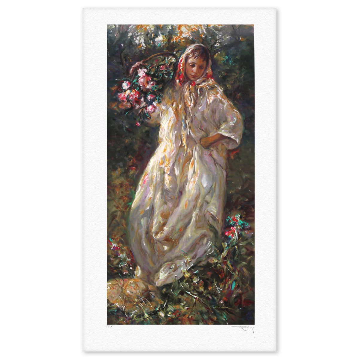 Royo- Serigraph "Autumn"