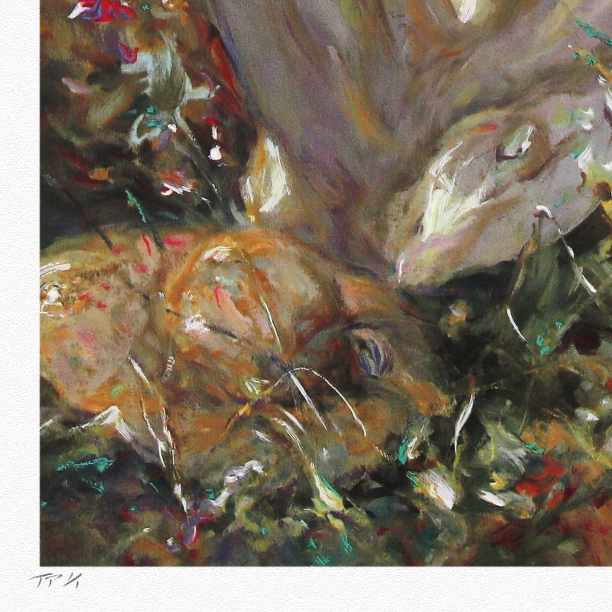 Royo- Serigraph "Autumn"