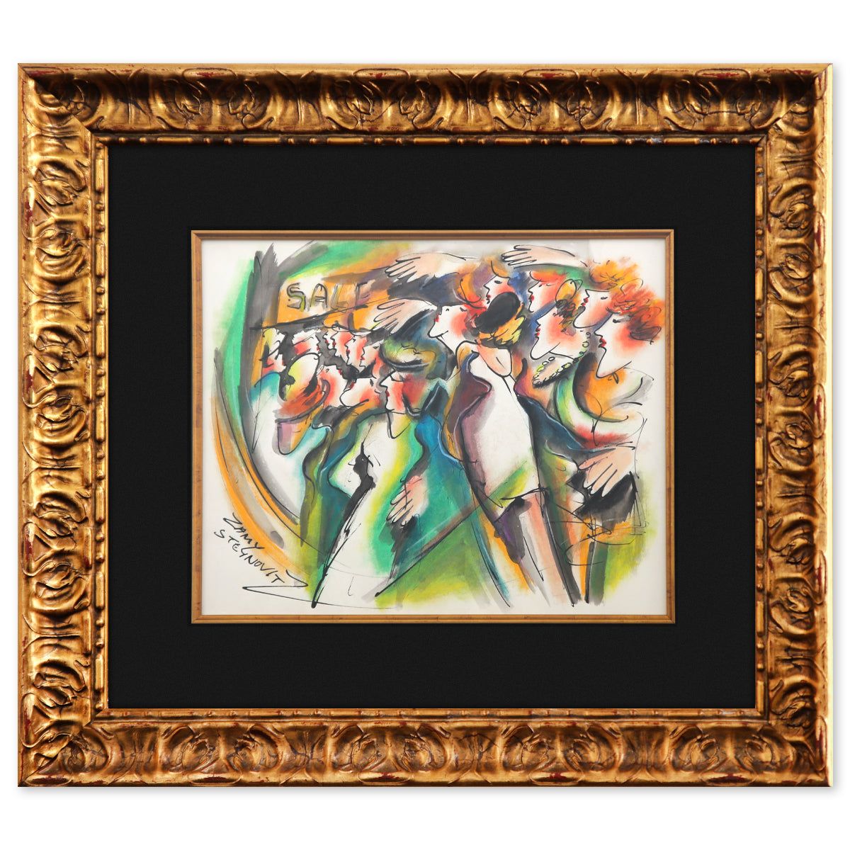 Zamy Steynovitz- Original Watercolor