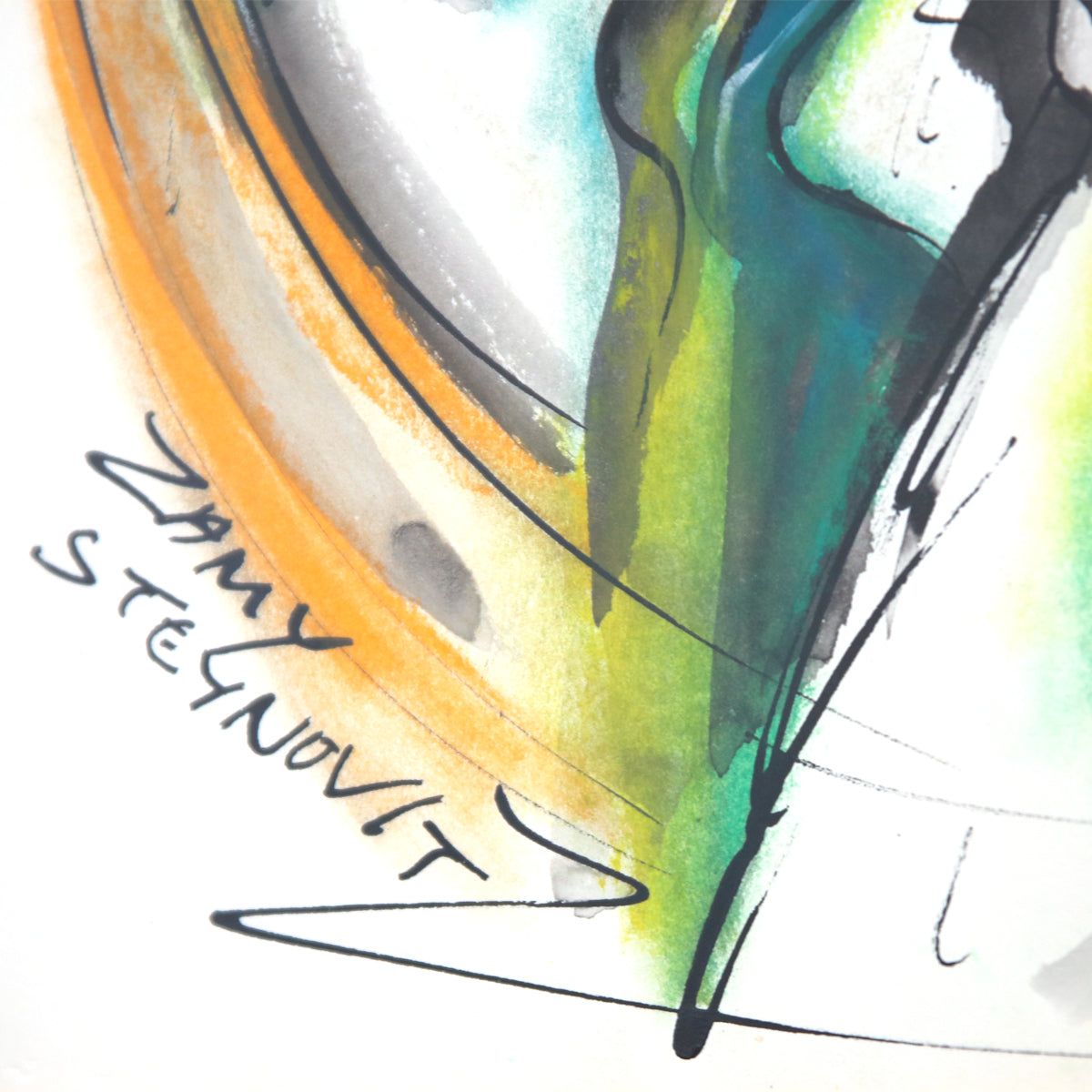 Zamy Steynovitz- Original Watercolor
