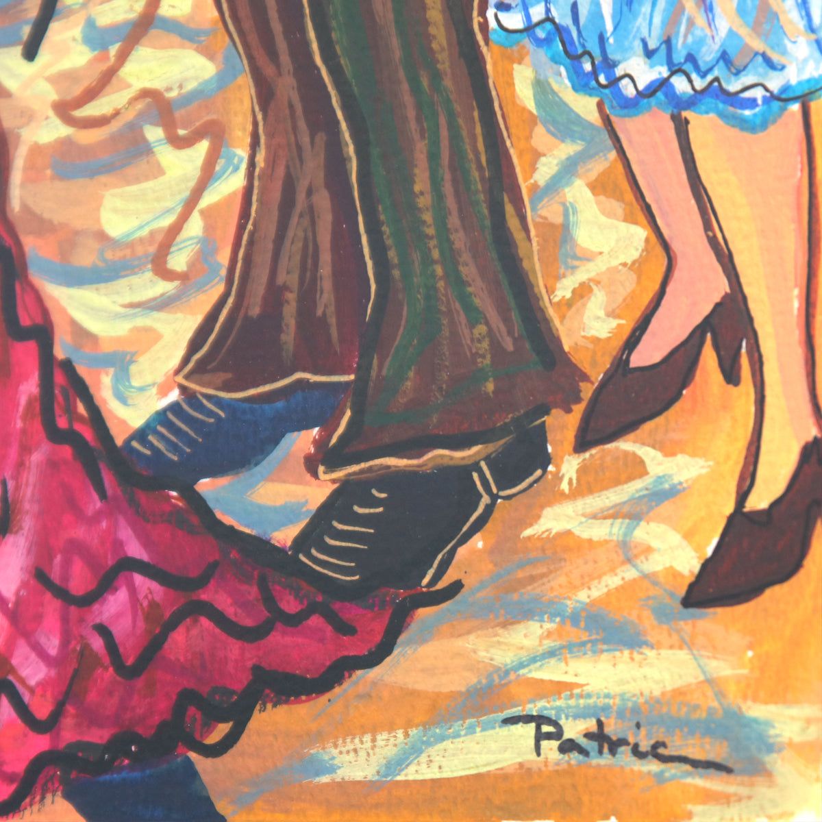 Patricia Govezensky- Original Watercolor "Prism Interlude"