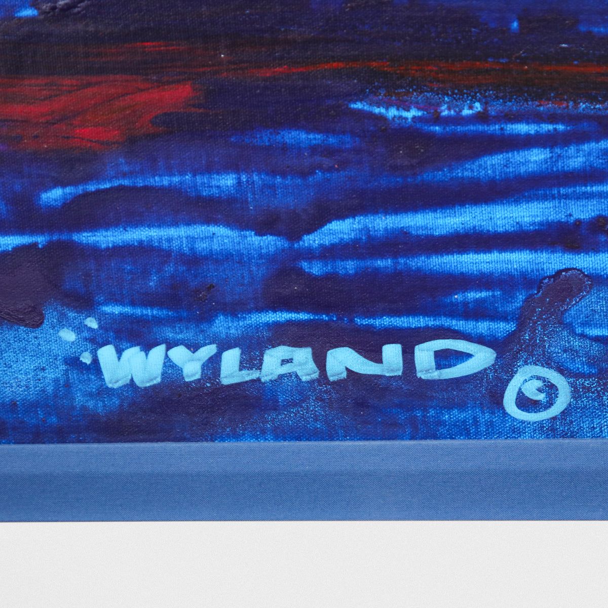 Wyland- Original Painting on Canvas "Abstract"