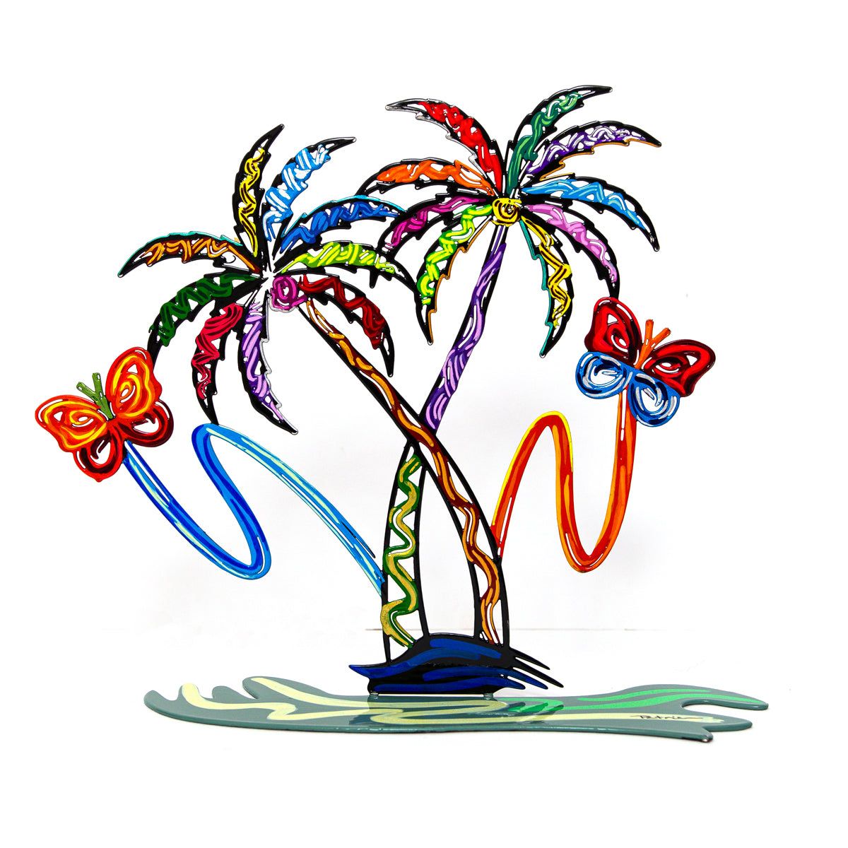 Patricia Govezensky- Original Free Standing Sculpture "Tropical Whirl"