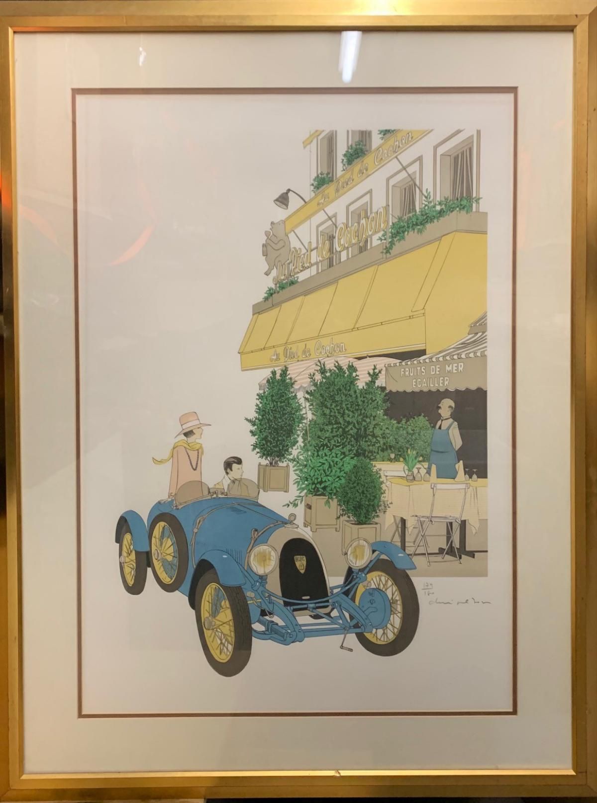 Dennis Paul Noyer- Lithograph on paper