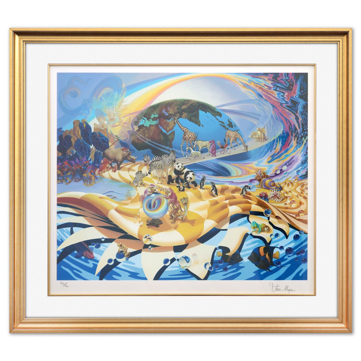 Ilene Meyer - Serigraph "Medusa"