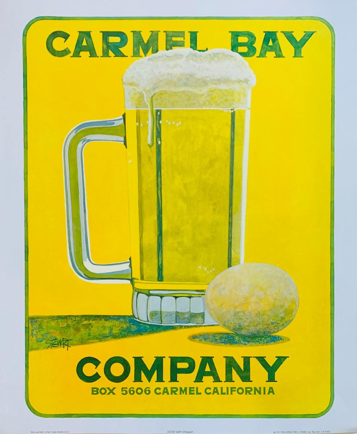 Kipp Stewart- Lithograph  pa³ster on paper