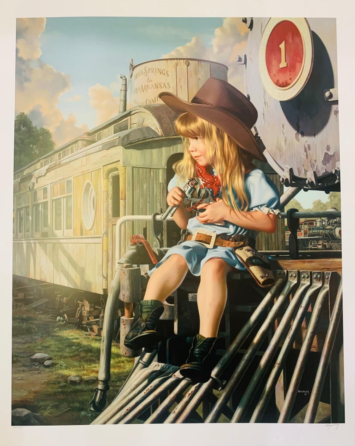 Bob Byerly- Lithograph on paper