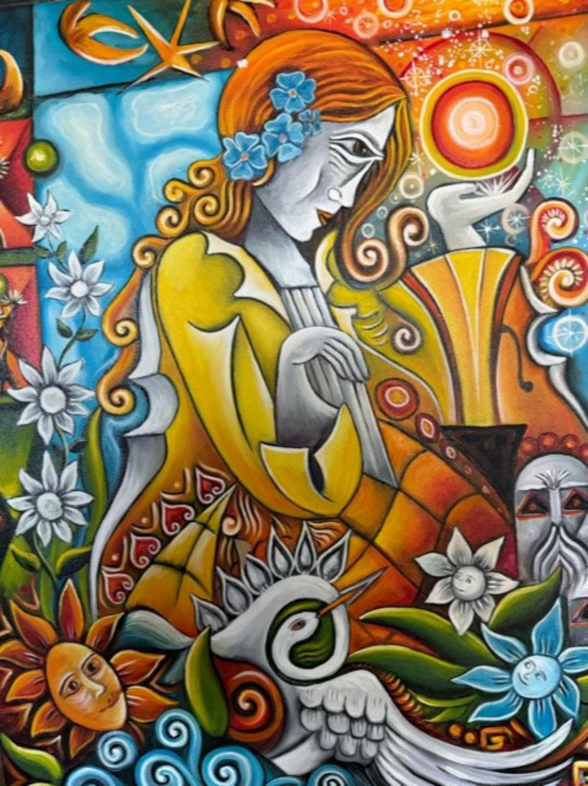 A. Doni- Original painting on canvas