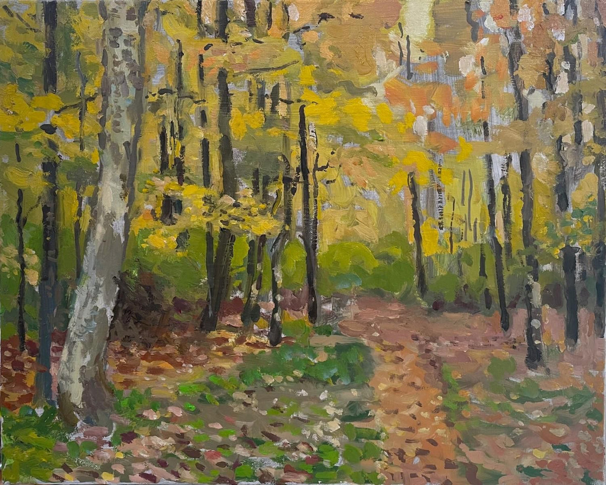 Boris- Oil on canvas "Fall. Berkshires"