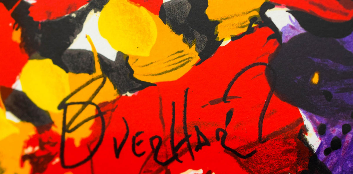 Tom Everhart- Hand Pulled Original Lithograph "Glam Slam"