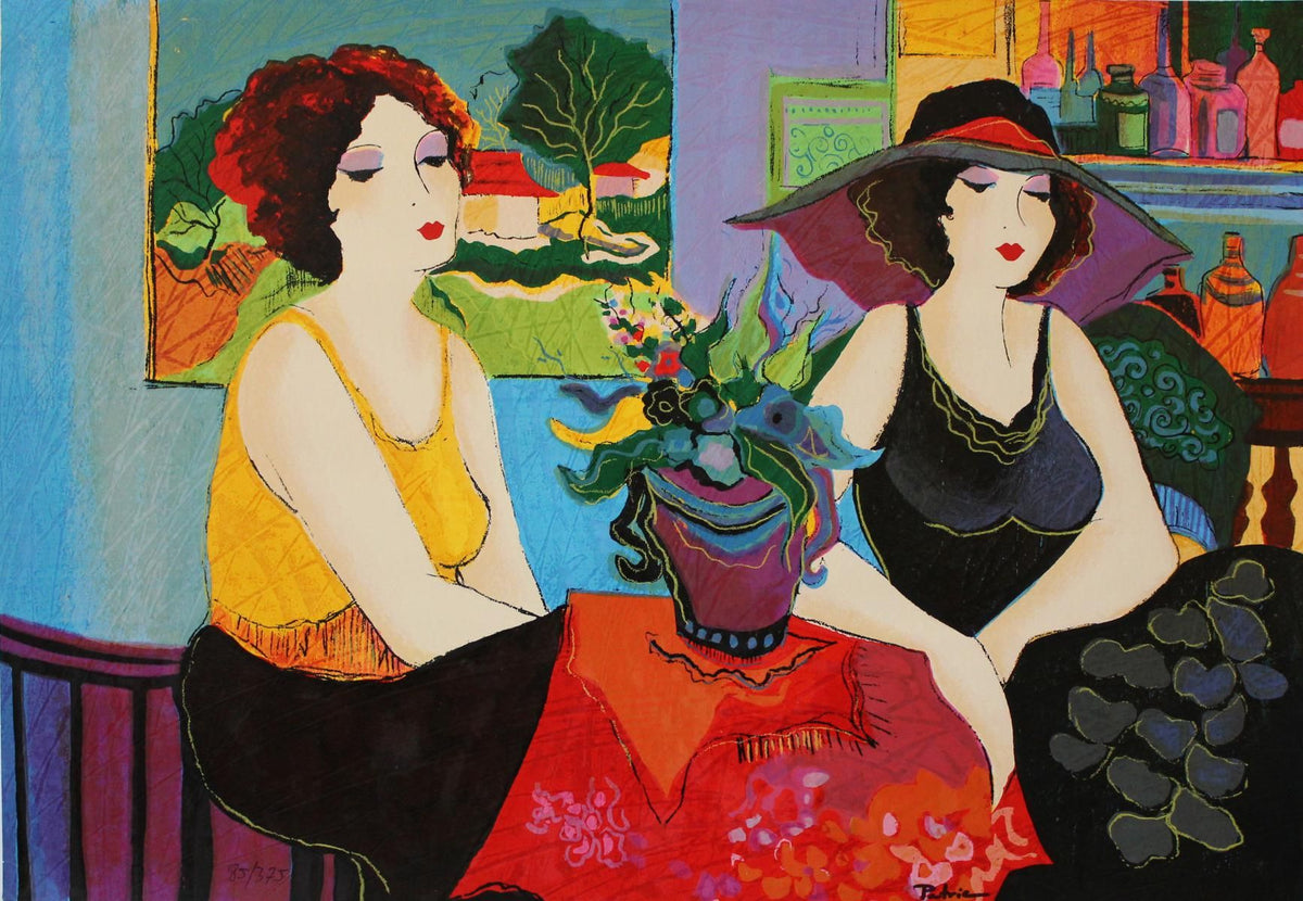 Patricia Govezensky- Original Serigraph on Paper "Esco Bar"