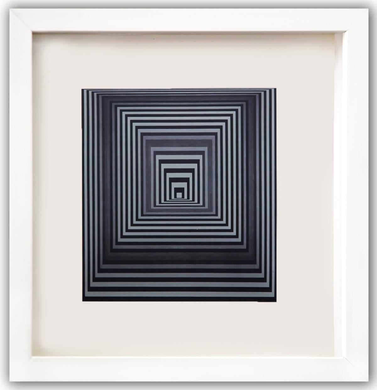 Victor Vasarely- Heliogravure Print "Untitled"
