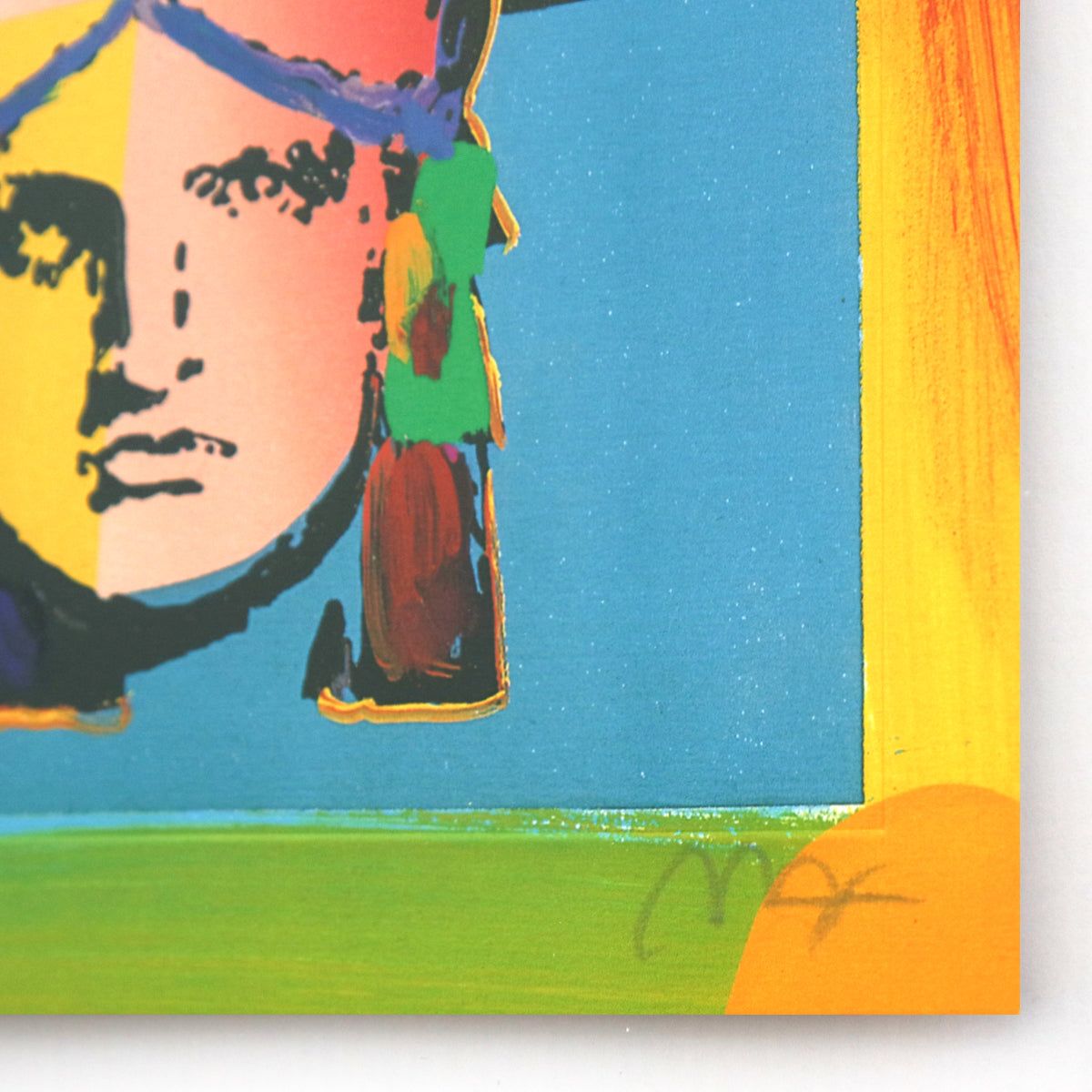 Peter Max- Original Lithograph "Liberty Head"